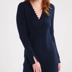 Club Monaco Evangah Emerald Green Sweater Dress